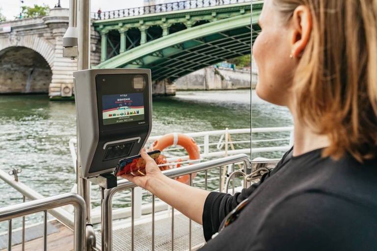 Parijs: hop on, hop off-rondvaart over de SeineShuttledienst van de Batobus: pas van 1 dag