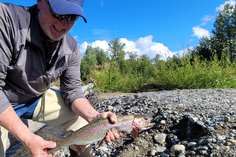 Anchorage: Full-day guided fly-fishing with Hotel Pickup