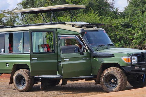 Nairobi National Park Half Day Guided Safaris in 4x4 Vehicle Private Half Day Guided Safaris in 4x4 Open roofed Van