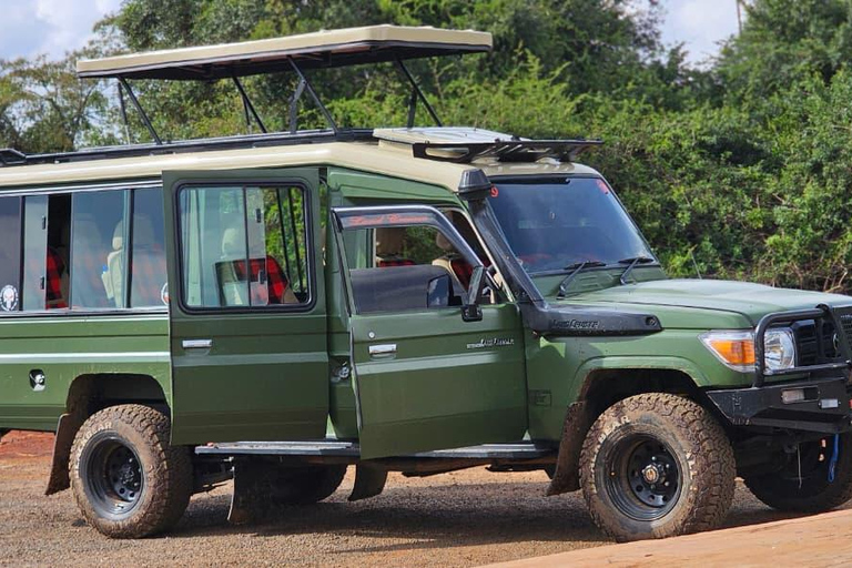 Nairobi National Park Half Day Guided Safaris in 4x4 Vehicle Private Half Day Guided Safaris in 4x4 Open roofed Van