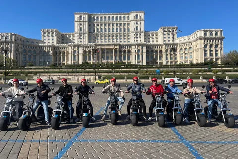 Bucharest electric city tour by Smart Balance #green