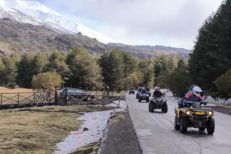 Catania Two-hour quad bike tour of Mount Etna with tour guide