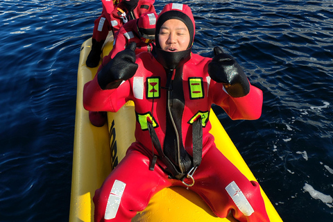 Tromsø: Banana Tube Ride with Arctic Floating