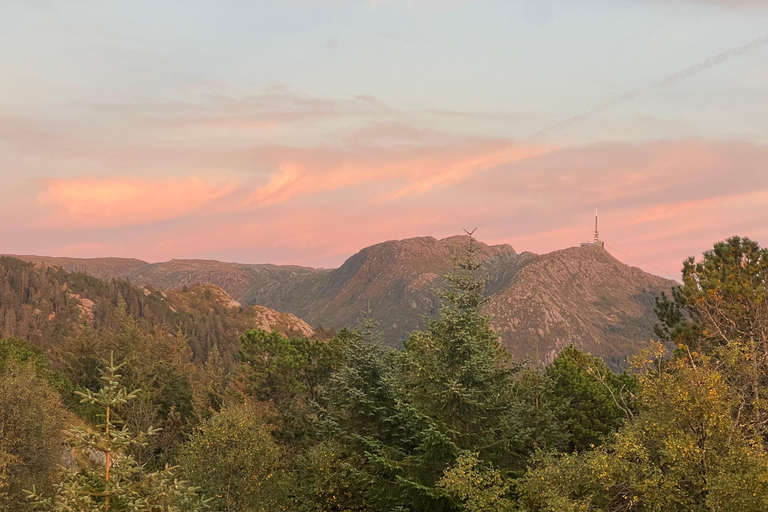 Bergen: esperienza della sauna del fiordo ed escursione sul monte Floyen