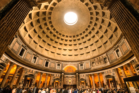 Rome: Pantheon Reserved Entry with 360° Visual & Audio Guide Pantheon Visit Ticket & Multilingual Audio Guide