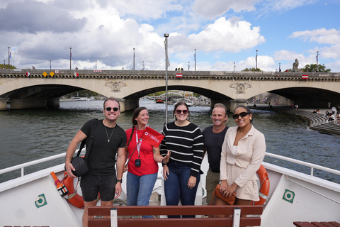 Paris: Eiffel Tower Tour &amp; River Cruise with Summit OptionEiffel Tower Summit Access &amp; Seine River Cruise