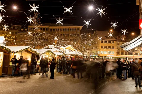 kersttour in de stad van de sterren