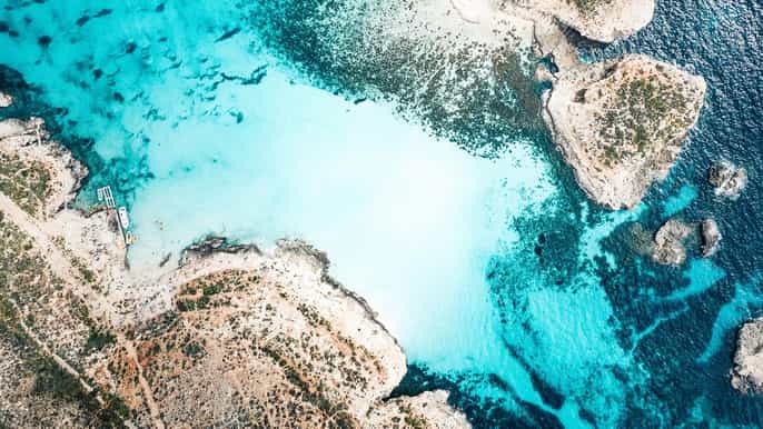 De Mellieha: Cruzeiro pelas Três Baías, incluindo a Lagoa Azul