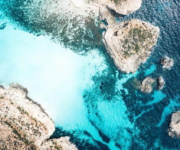 From Mellieha: Three Bay Cruise including the Blue Lagoon
