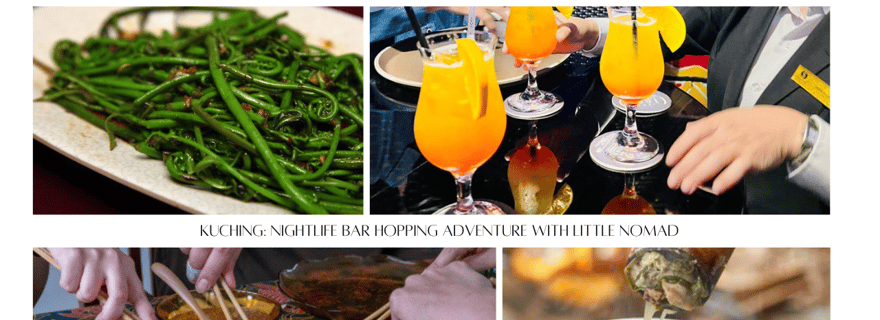 La nuit nomade : Aventure de la tournée des bars de Kuching