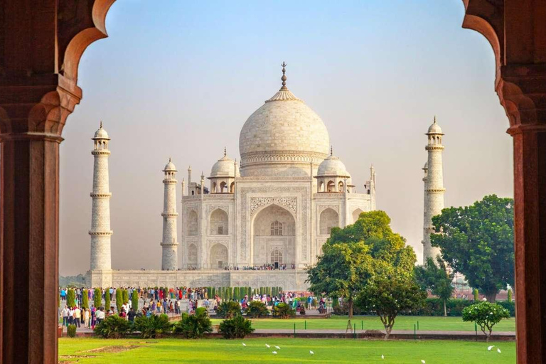 Visite d'Agra en train de luxe depuis Delhi.