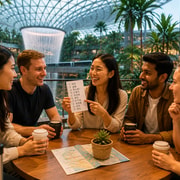 Singapore: Changi Airport Coffee Social with Locals