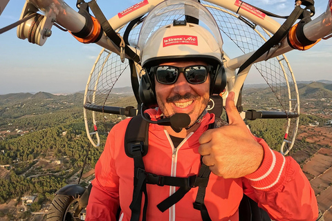 Paseo en Parapente a motor en Ibiza