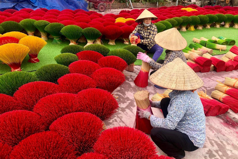 Incense Village-Tam Coc-Hoa Lu Small Group of 9 From Hanoi