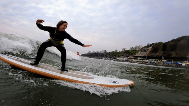 Lima: Surf Lesson at Playa Makaha in Miraflores
