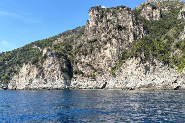 Private boat tour from Positano to Capri