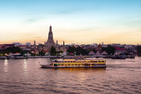 Bangkok: Railway & Floating Market with Sunset Cruise Buffet
