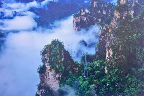 Zhangjiajie Private Day Tour: Rice Terraces,Elevator &Avatar Opt C: Private Transfer and Tour Guide – Downtown