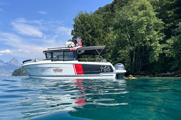 Lake Lucerne: Private Luxury Boat Cruise