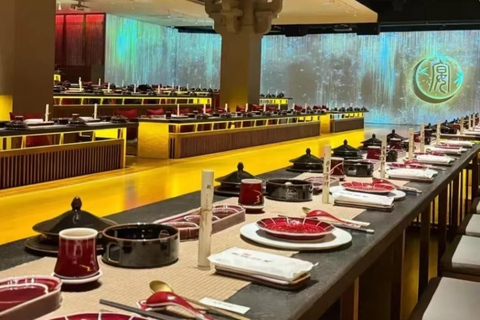 Xangai: Banquete real com apresentação cultural chinesa