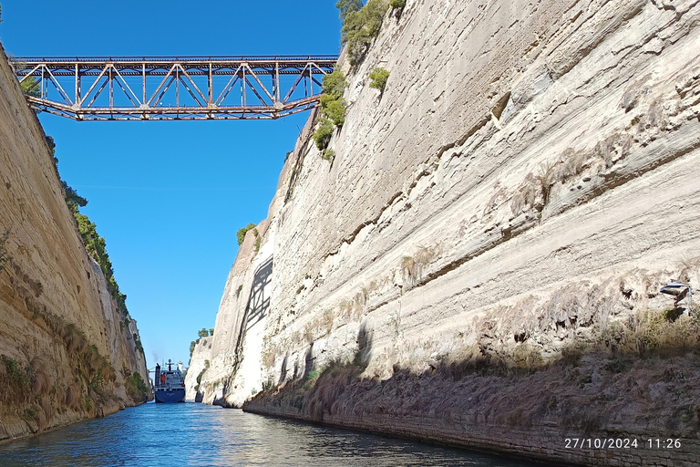 Corinth Canal Cruise, Ancient Corinth & Acrocorinth Tour Corinth Canal Cruise, Ancient Corinth & Acrocorinth Tour