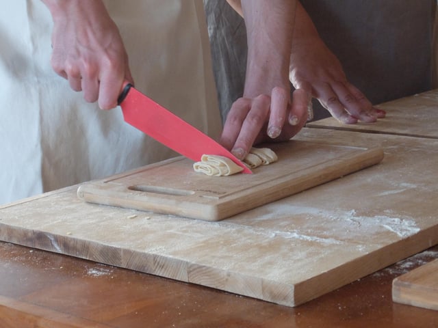 Roma: Laboratorio di pasta fresca e pasto con uno chef locale