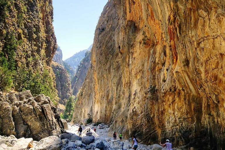 Depuis La Canée ou Réthymnon : visite des gorges de SamariaDepuis La Canée : visite des gorges de Samaria