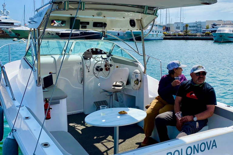 Rent Boat Valencia Yatch Polonova with capitan and drinks 2h Rent Boat Valencia Yatch Polonova with capitan and drink