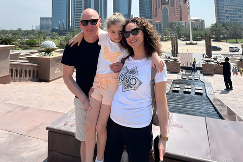 Excursion d&#039;une jounée complète à Abu Dhabi - Grande mosquée, musée du Louvre et plus encoreExcursion d&#039;une journée à Abou Dabi : grande mosquée, musée du Louvre et plus 