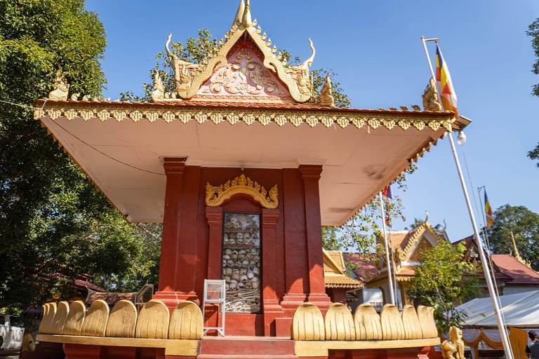 Siem Reap: City Tour, Killing Fields, & Art Haft -Day Tour Tuk Tuk Option + Tour Guide