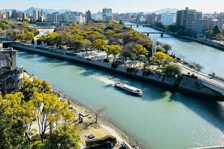 Från Osaka eller Kyoto: Dagsutflykt till Hiroshima och Miyajima