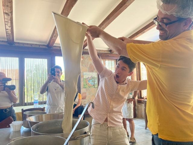 Amalfi Cooking class: Tiramisù, mozzarella and Pasta