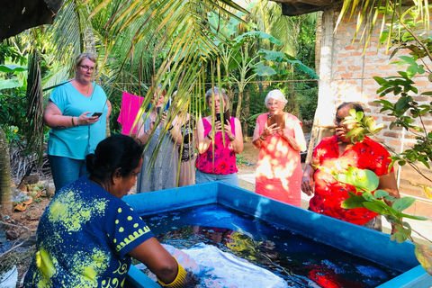 Galle: meesterworkshop batik makenGalle: Masterworkshop batik maken