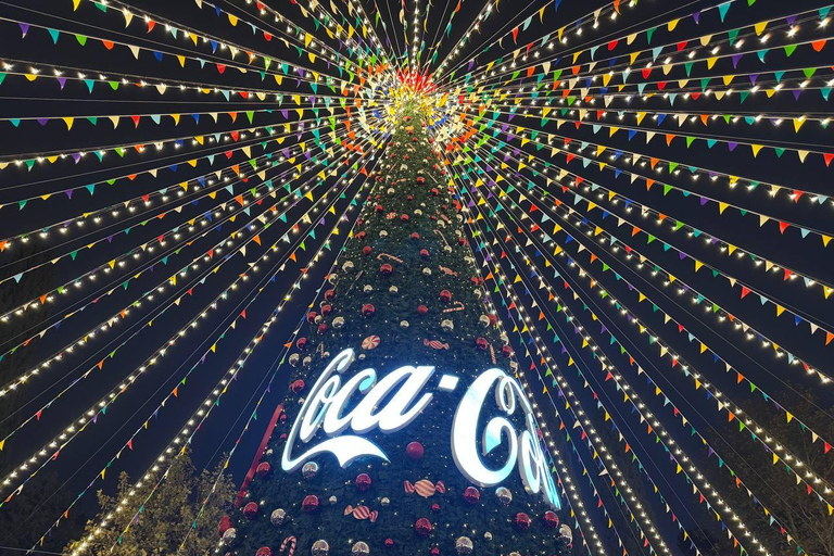 Baku: Winter Lights and Fair Tour with Hot Drinks