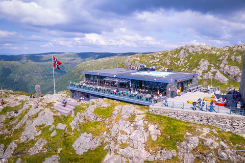 Bergen: Ulriken & Fløyen Tour (Cruise Friendly)