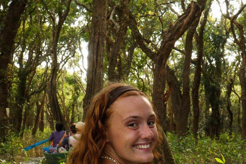Siem Reap: Angkor Wat & Tonel Sap Floating Village Tour Floating village tour (2:30pm -6:00pm)