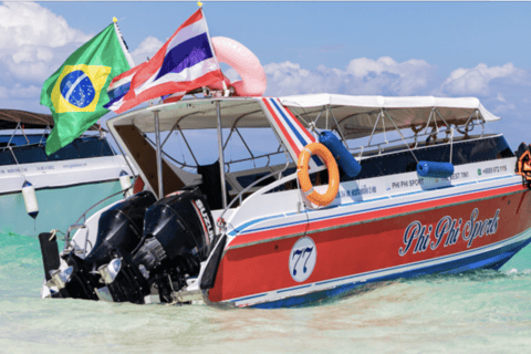 TailanDay w PhiPhi - Zatoka Maya i główne plaże w języku portugalskimTailanDay w Phi Phi - Zatoka Maya i główne plaże