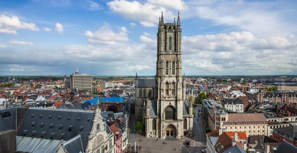Gand : visite à pied, comment le commerce a fait la ville