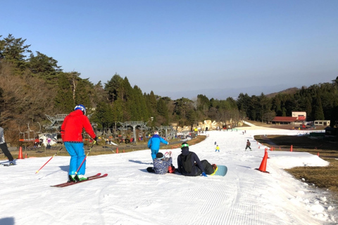 Osaka: Rokko Snow Park – wycieczka 1-dniowa z opcjonalną lekcją jazdy na nartachD (SANKI)
