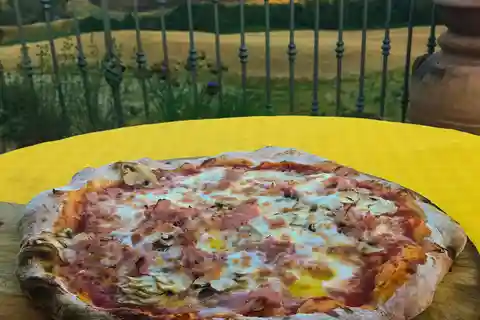 Volterra: Aula de culinária de pizza numa quinta toscana