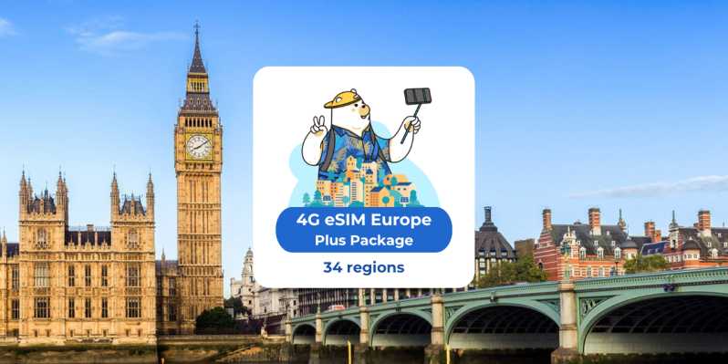 EUROPA: eSIM mobilni podaci
