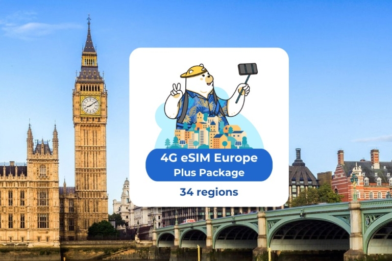 EUROPA: eSIM mobiele gegevensEUROPA: eSIM mobiele gegevens EEURCBFX01GB07D
