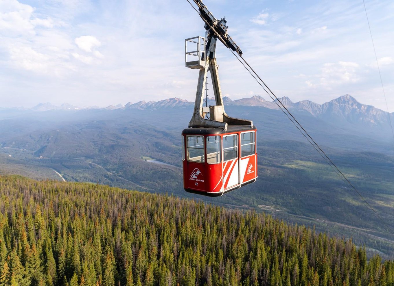 Jasper SkyTram billet tur/retur