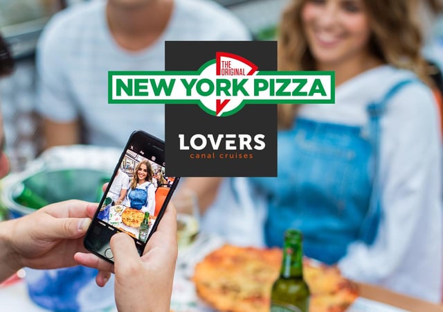 Amsterdam: Pizza Cruise with New York Pizza &amp; Drinks