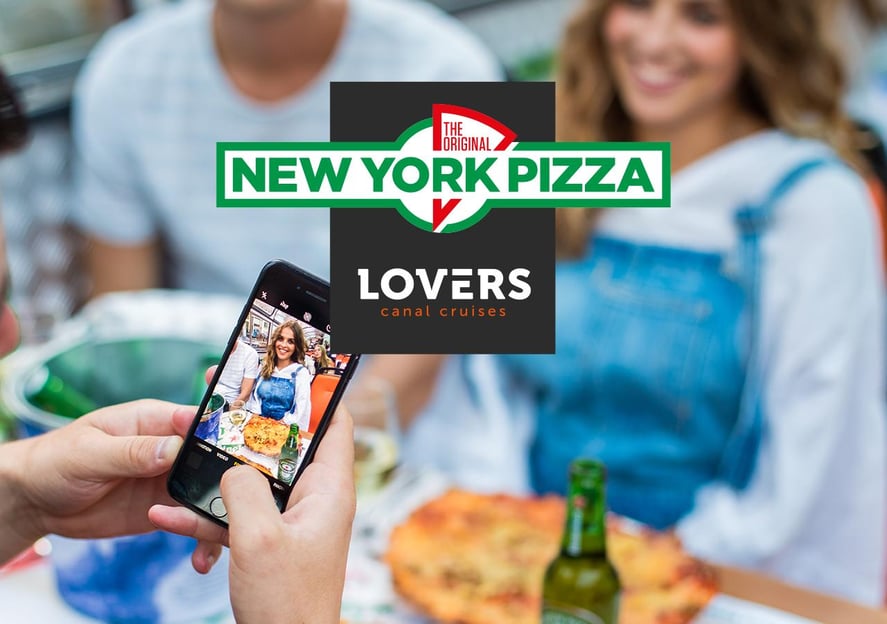 Amsterdam : Croisière Pizza avec New York Pizza &amp; Drinks