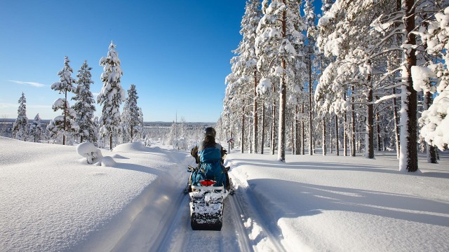 Visit 1hour Snowmobile safari in Rovaniemi