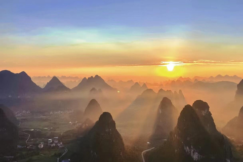 Yangshuo Hot Air Balloon Experience Exclusive Private Hot Air Balloon Ride