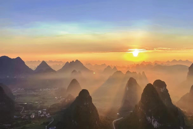 Yangshuo Hot Air Balloon Experience Exclusive Private Hot Air Balloon Ride