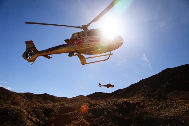 Excursão de pouso de helicóptero no Grand Canyon com Las Vegas Strip