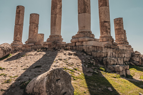 Storia romana, greca e islamica - Pranzo e carrello con cavo inclusiGiordania: Tour della Giornata della Storia Romana con Teleferik Ride ad Ajloun